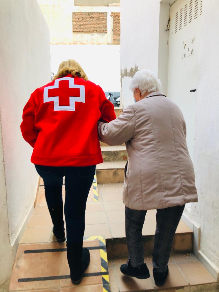 Cruz Roja Responde Ayuda a ancianos